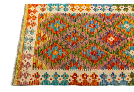 Kilim Afgano | 242 x 81 cm