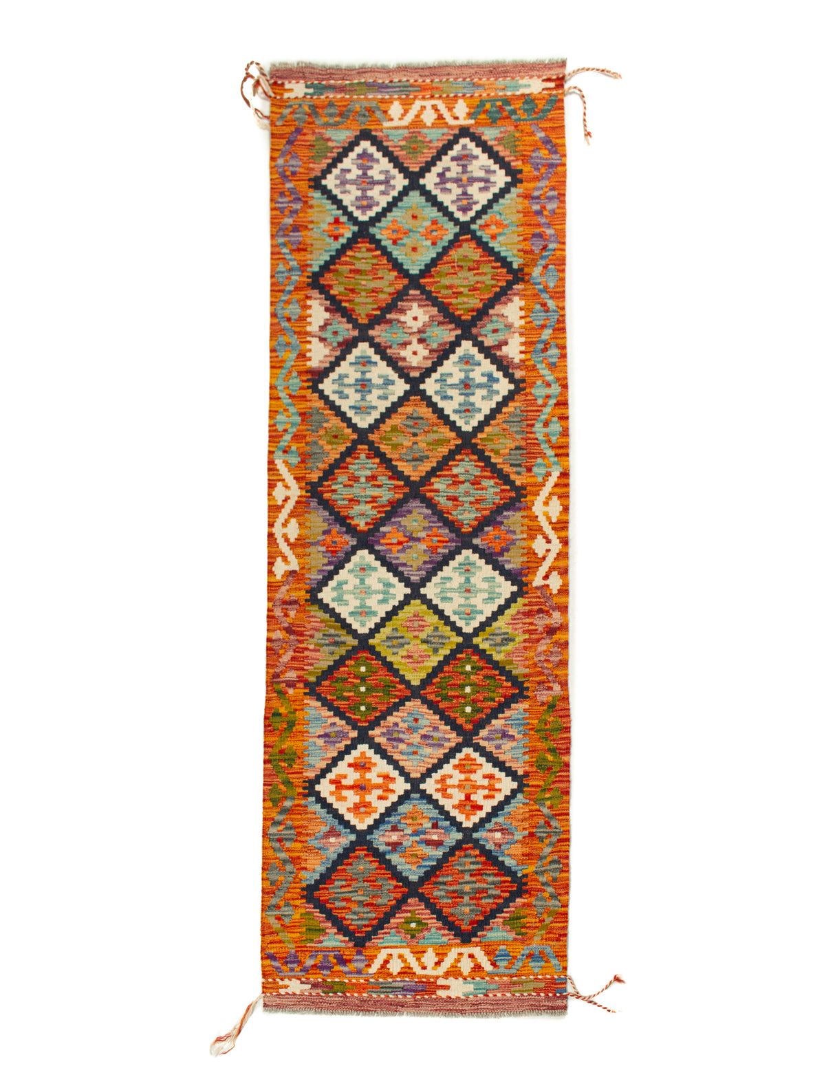 Kilim Afgano | 197 x 64 cm