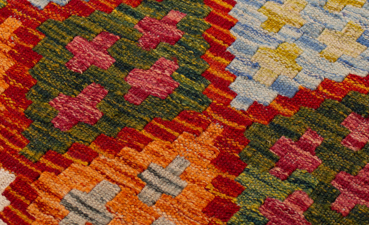 Kilim Afgano | 295 x 80 cm