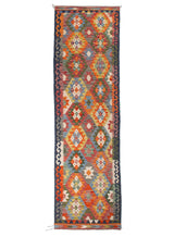 Kilim Afgano | 311 x 77 cm