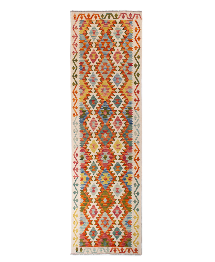 Kilim Afgano | 287 x 80 cm