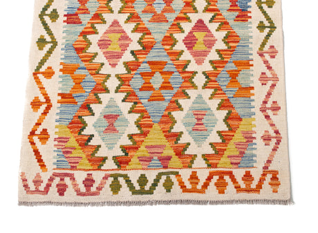 Kilim Afgano | 287 x 80 cm