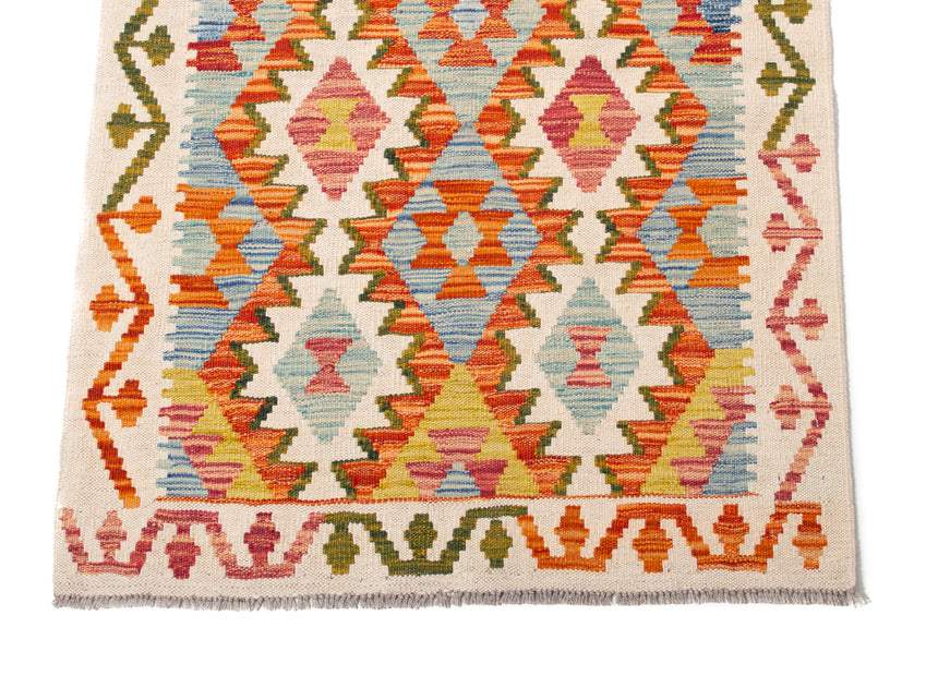 Kilim Afgano | 287 x 80 cm