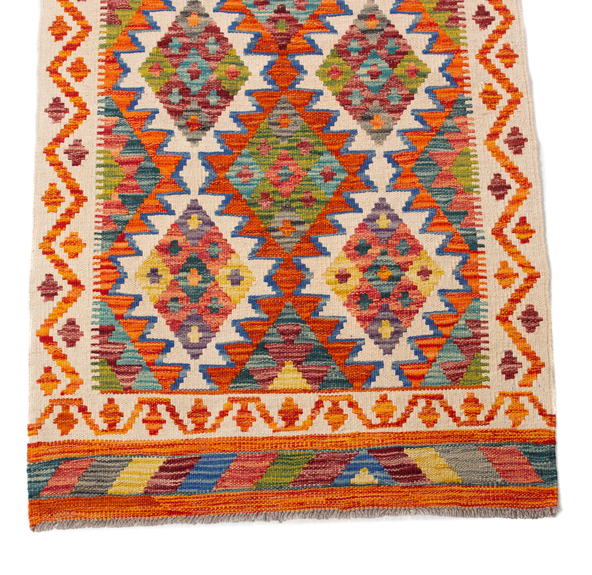 Kilim Afgano | 463 x 78 cm