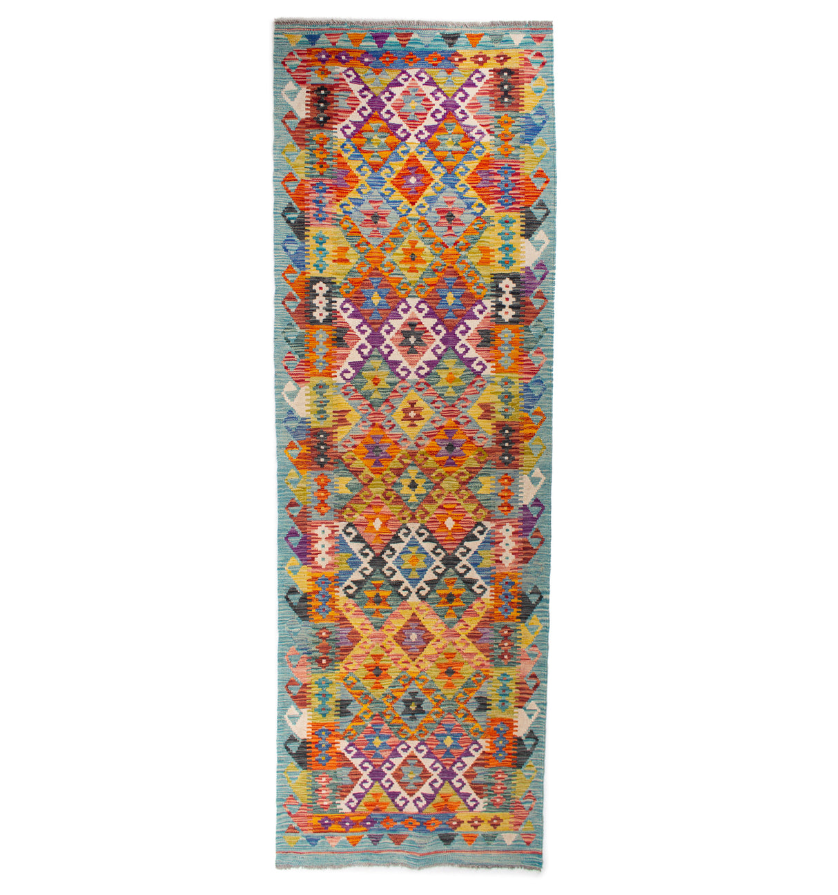 Kilim Afgano | 244 x 80 cm