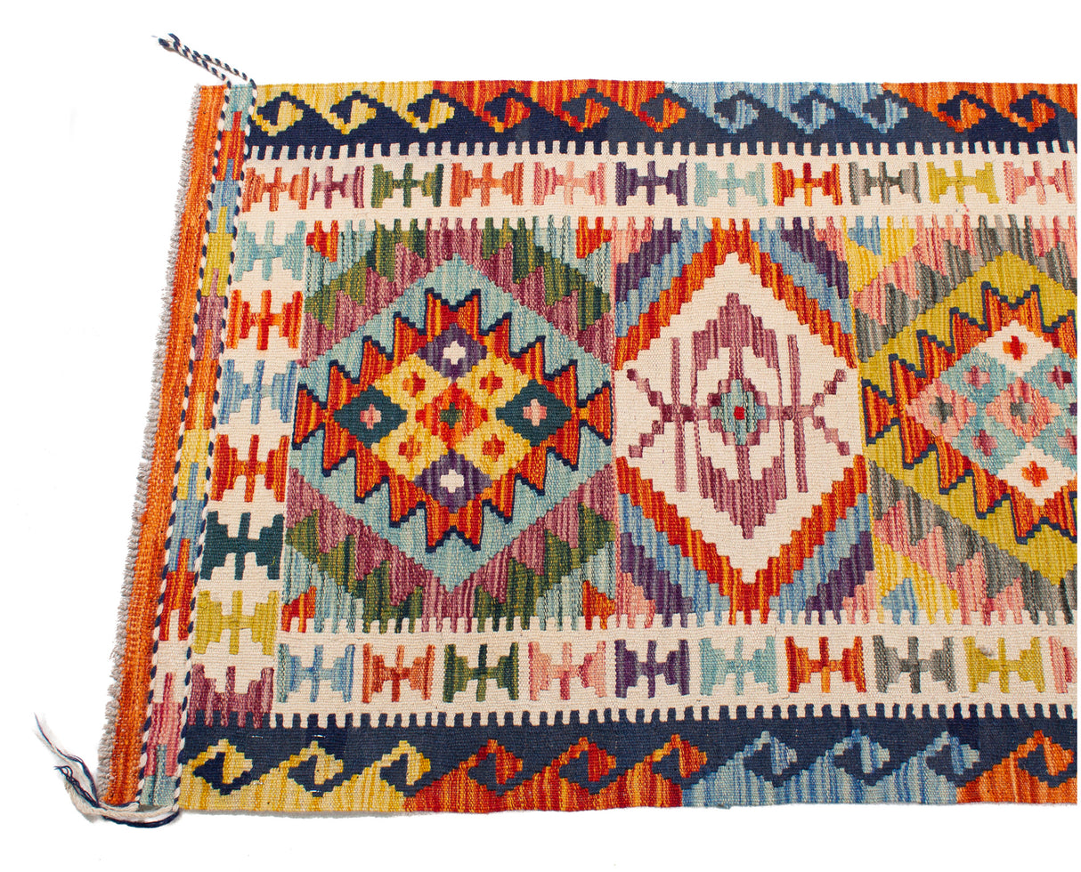 Kilim Afgano | 245 x 75 cm