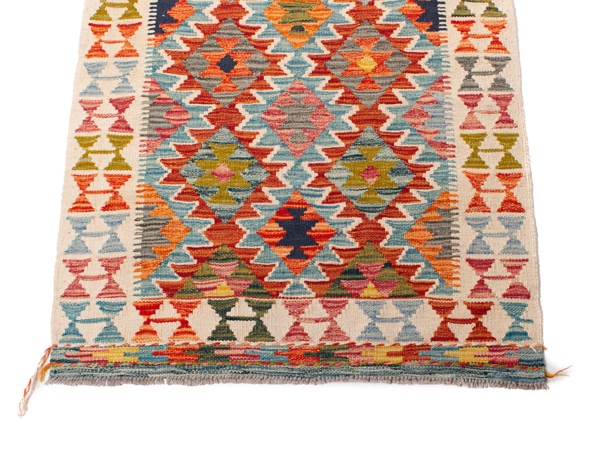 Kilim Afgano | 196 x 81 cm