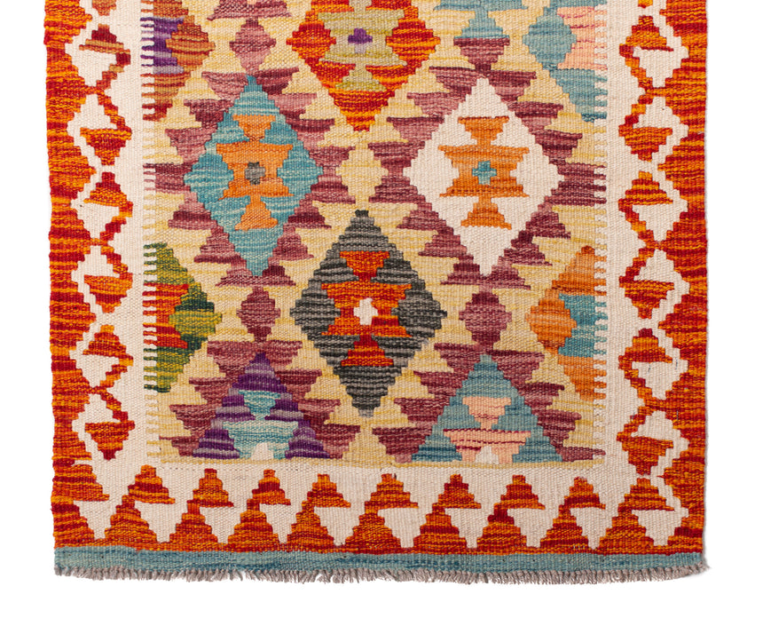 Kilim Afgano | 193 x 65 cm