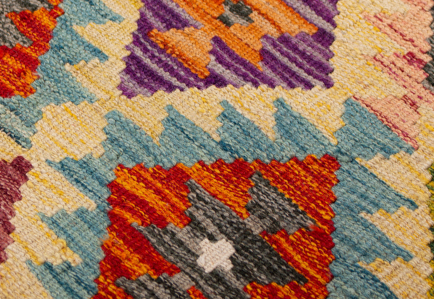 Kilim Afgano | 193 x 65 cm