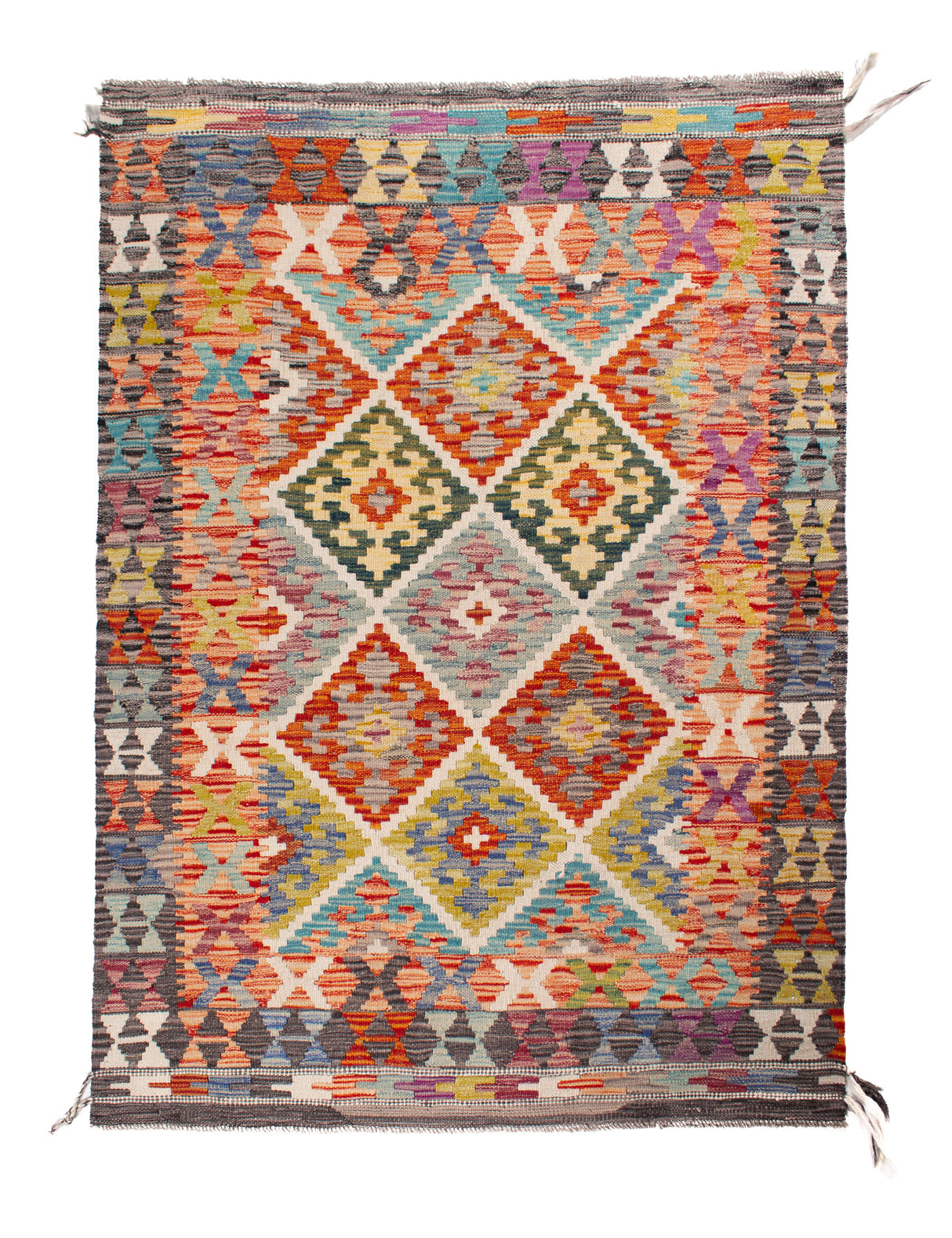 Kilim Afgano | 135 x 100