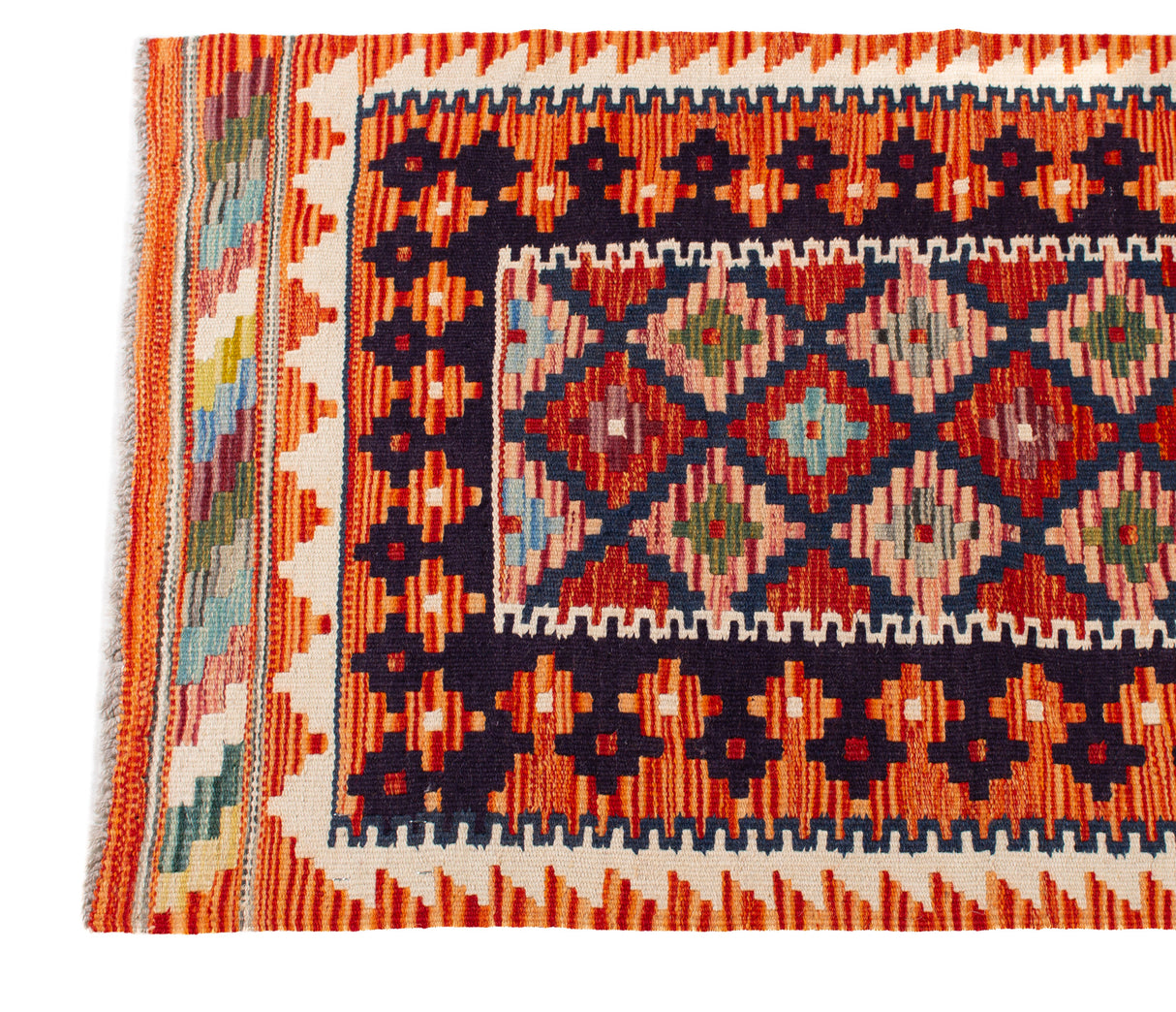 Kilim Afgano | 208 x 66 cm