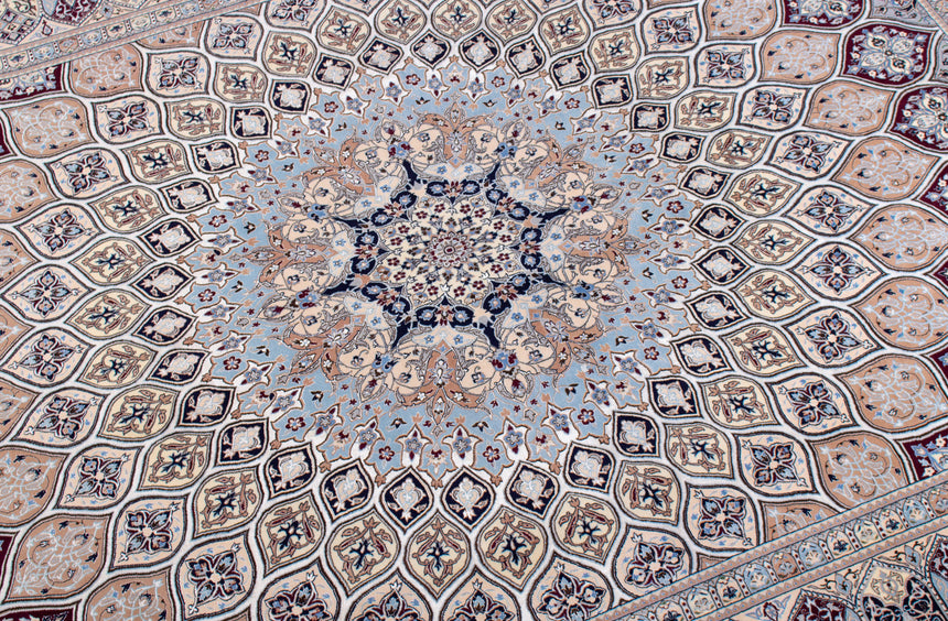 Carpetes persas Nain 6la | 347 x 253 cm
