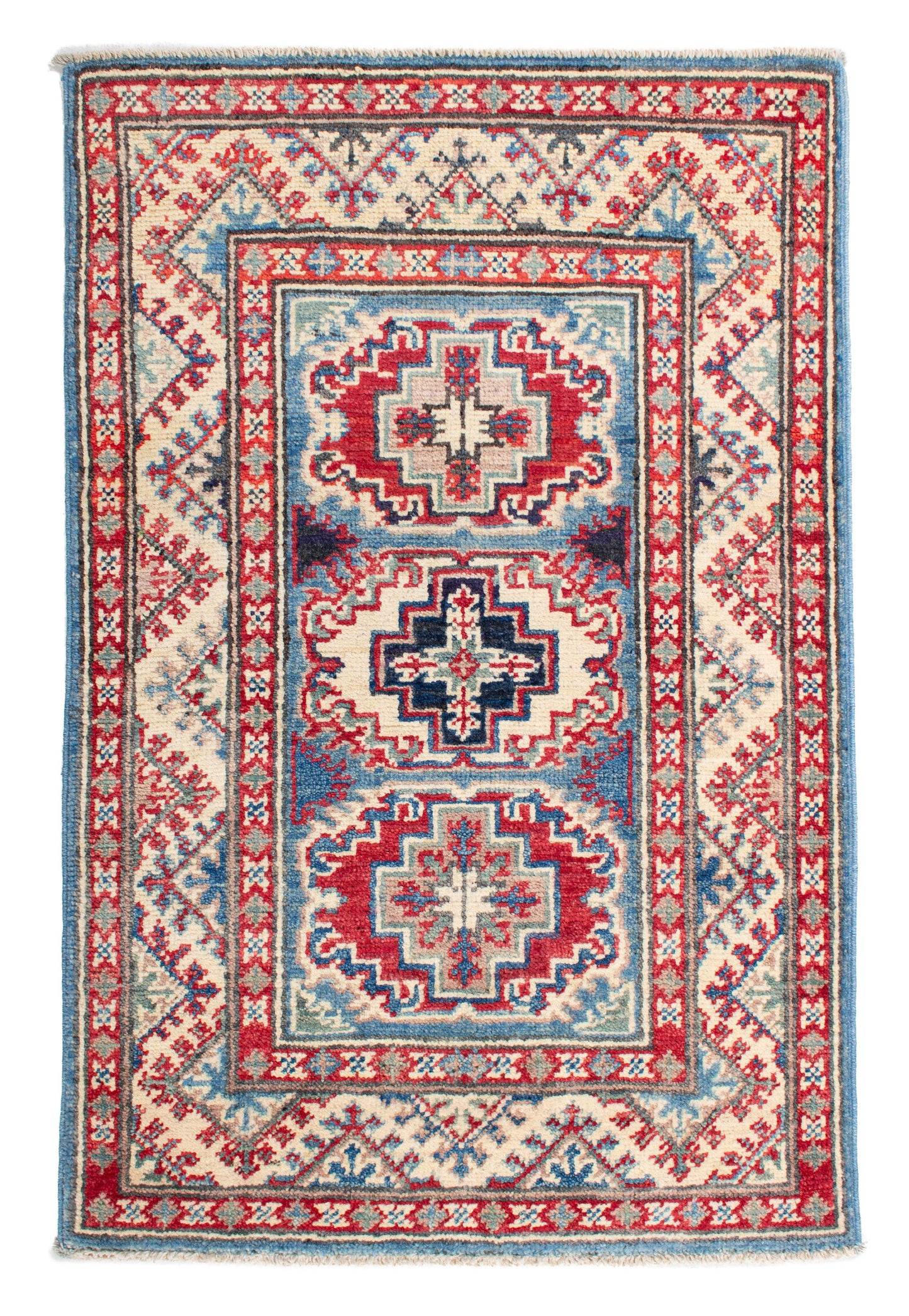 Alfombra Kazak | 92 x 60 cm