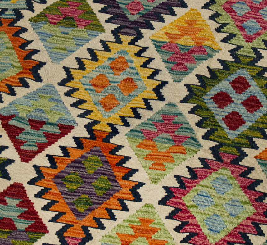 Kilim Afgano | 295 x 253 cm