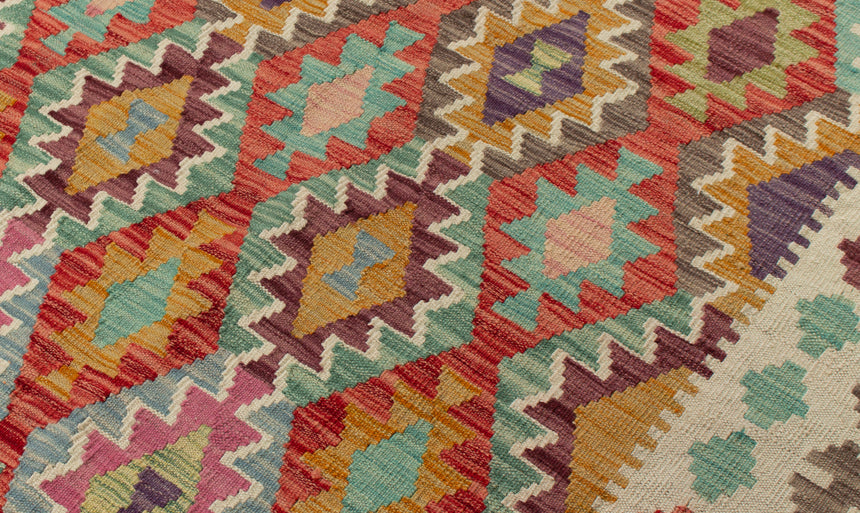 Kilim Afgano | 300 x 249 cm