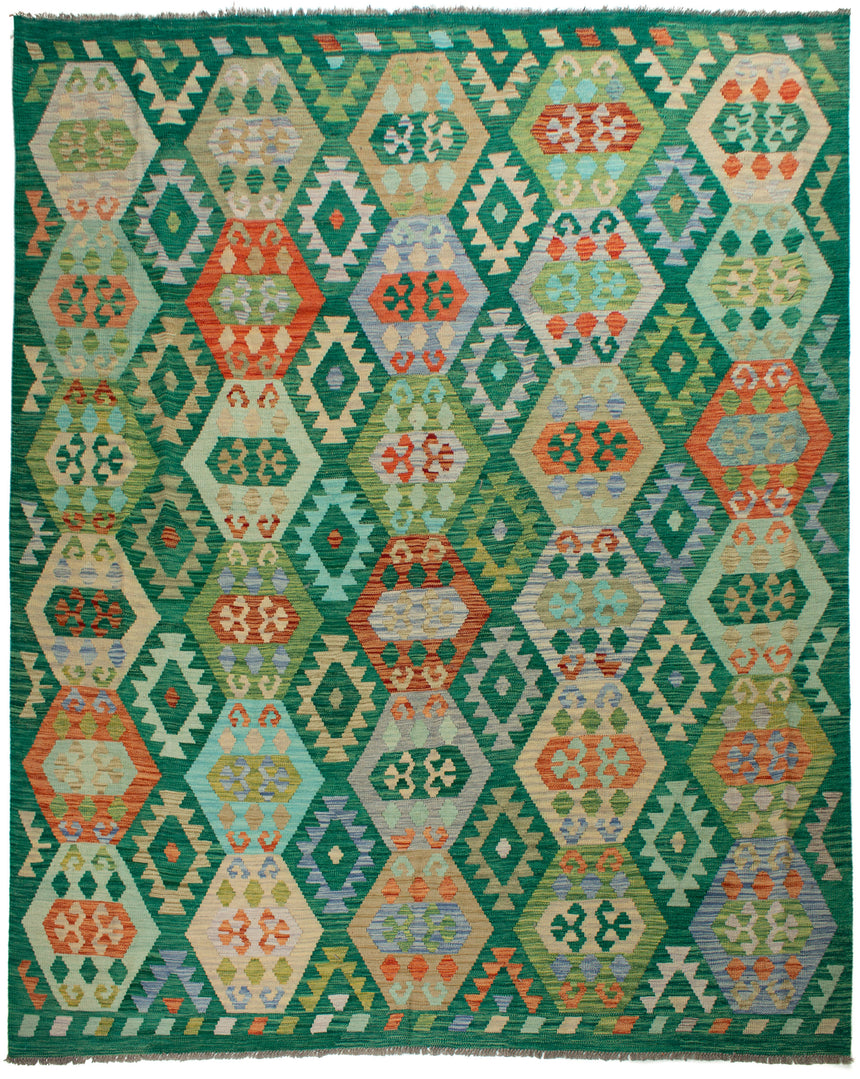 Kilim afegão | 304 x 250 cm 