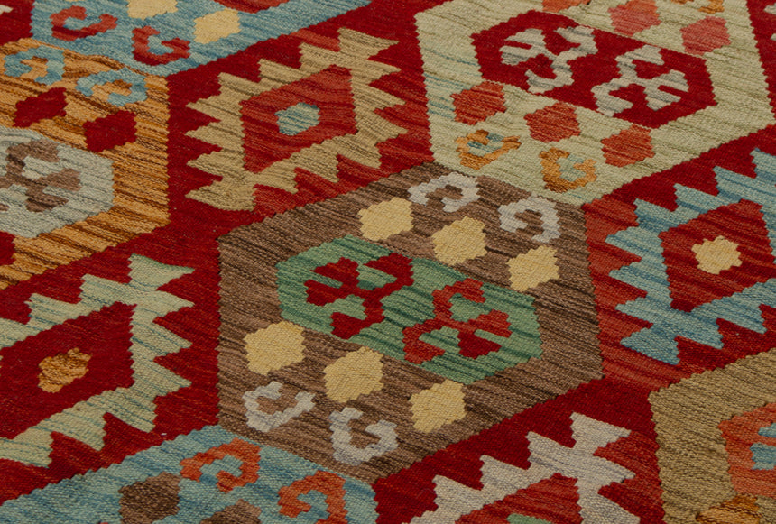 Kilim Afgano | 295 x 253 cm