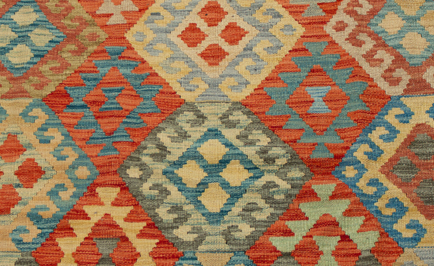 Kilim Afgano | 295 x 254 cm