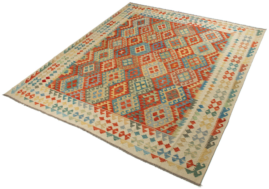 Kilim Afgano | 295 x 254 cm