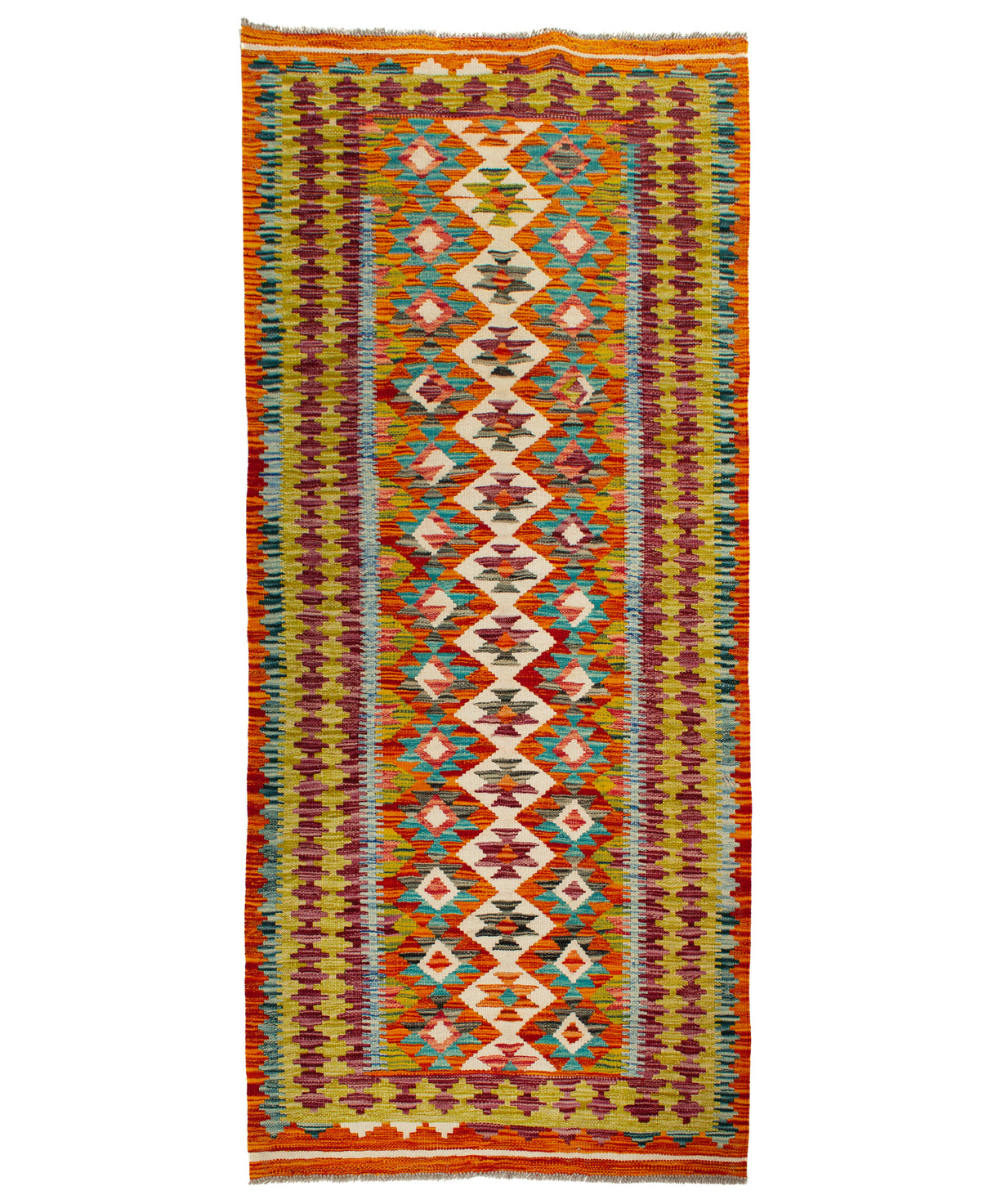 Kilim afegão | 196x92cm 