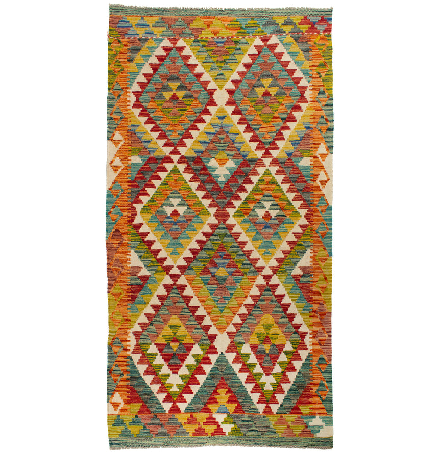 Kilim Afgano | 187 x 99 cm