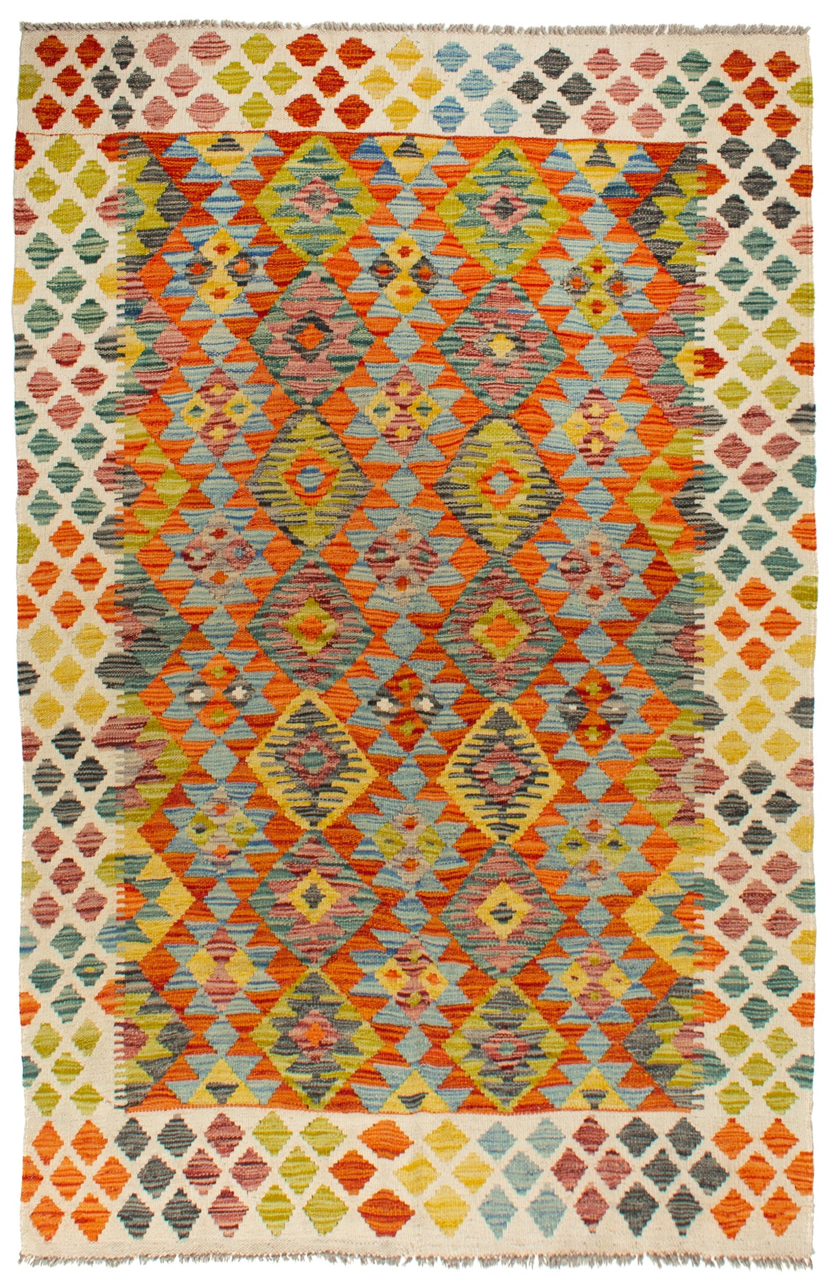 Kilim Afgano | 196 x 124 cm