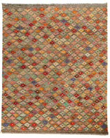 Kilim Moderno Afgano | 203 x 155 cm