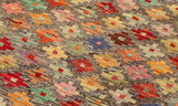 Kilim Moderno Afgano | 203 x 155 cm