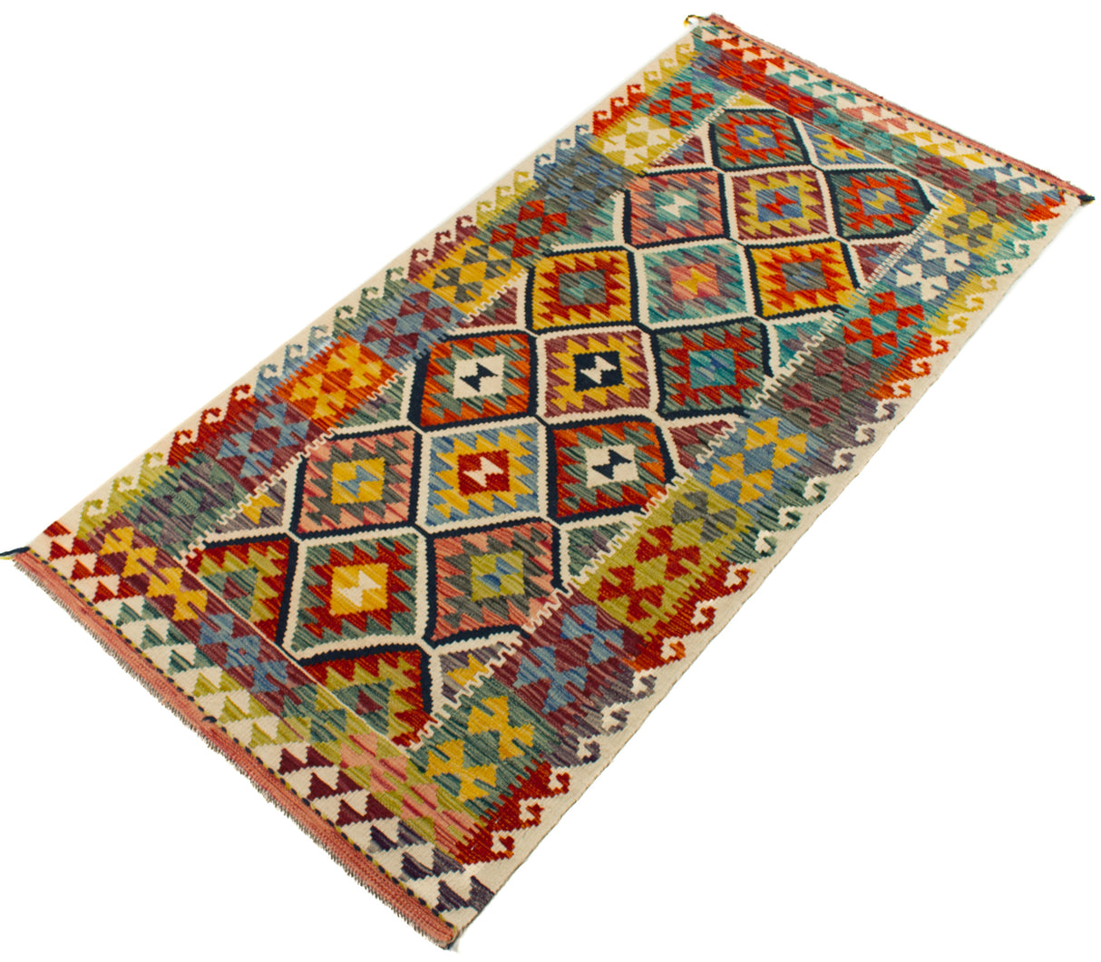 Kilim Afgano | 205 x 98 cm