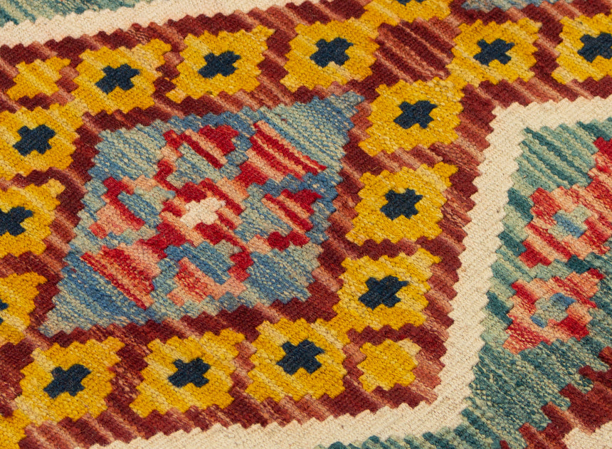 Kilim Afgano | 390 x 81 cm