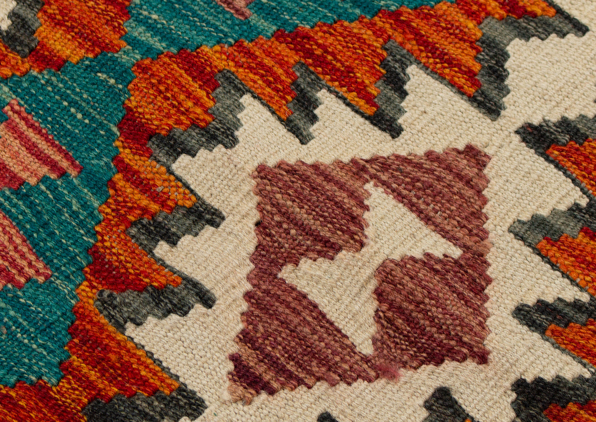 Kilim Afgano | 388 x 83 cm