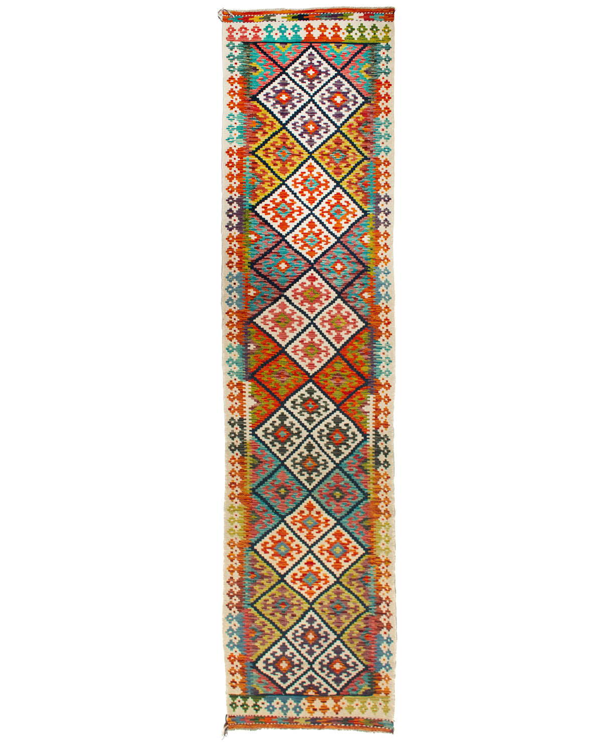 Kilim Afgano | 400 x 85 cm