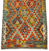 Kilim Afgano | 387 x 88 cm