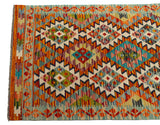 Kilim Afgano | 394 x 82 cm