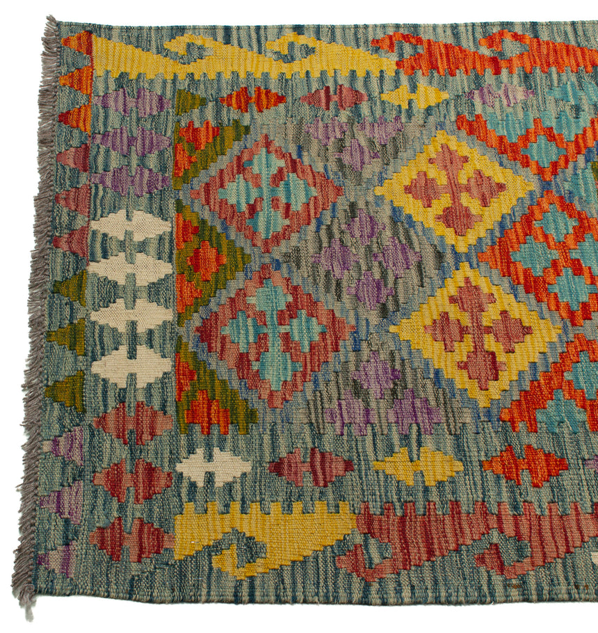 Kilim afegão | 492x84cm 