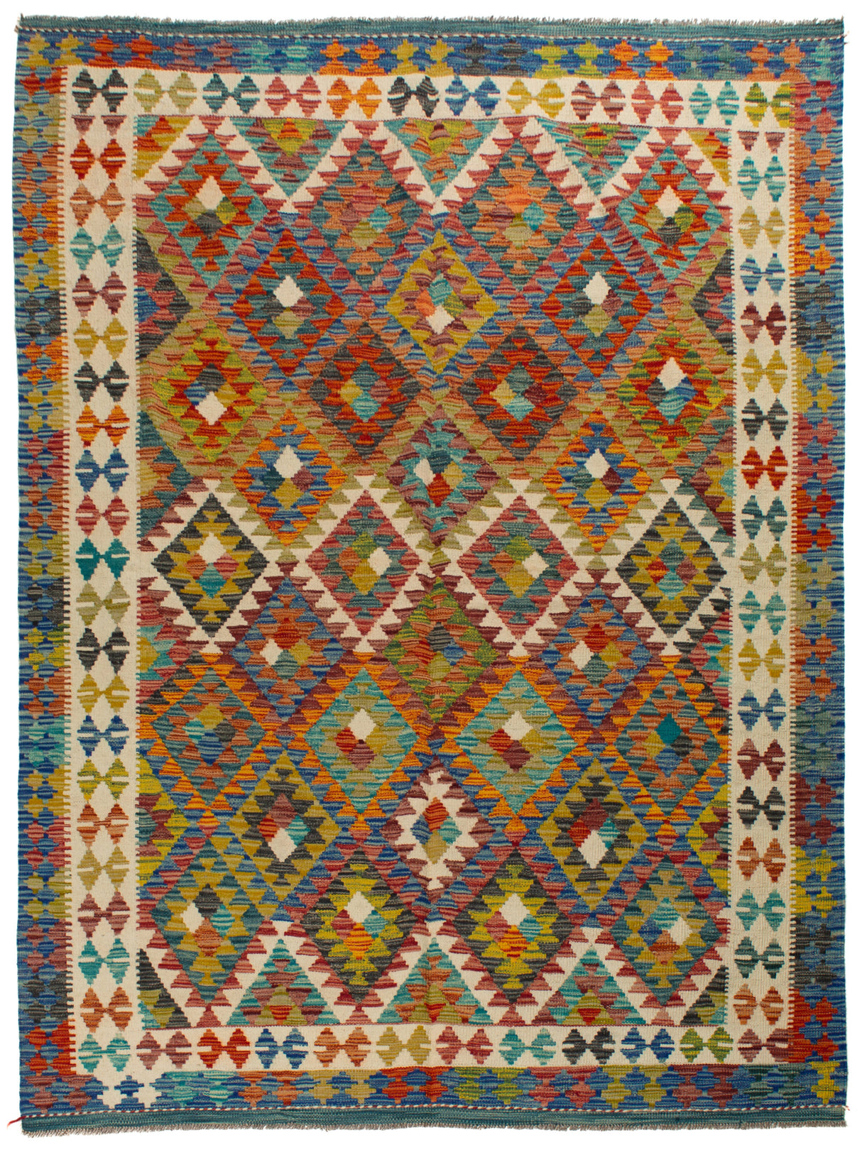 Kilim Afgano | 246 x 178 cm