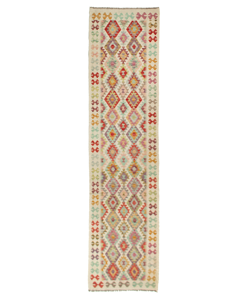 Kilim afegão | 382x82cm 
