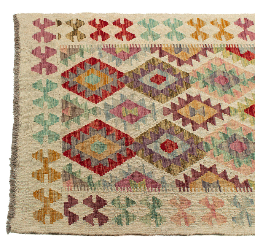 Kilim afegão | 382x82cm 