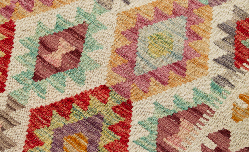 Kilim afegão | 382x82cm 