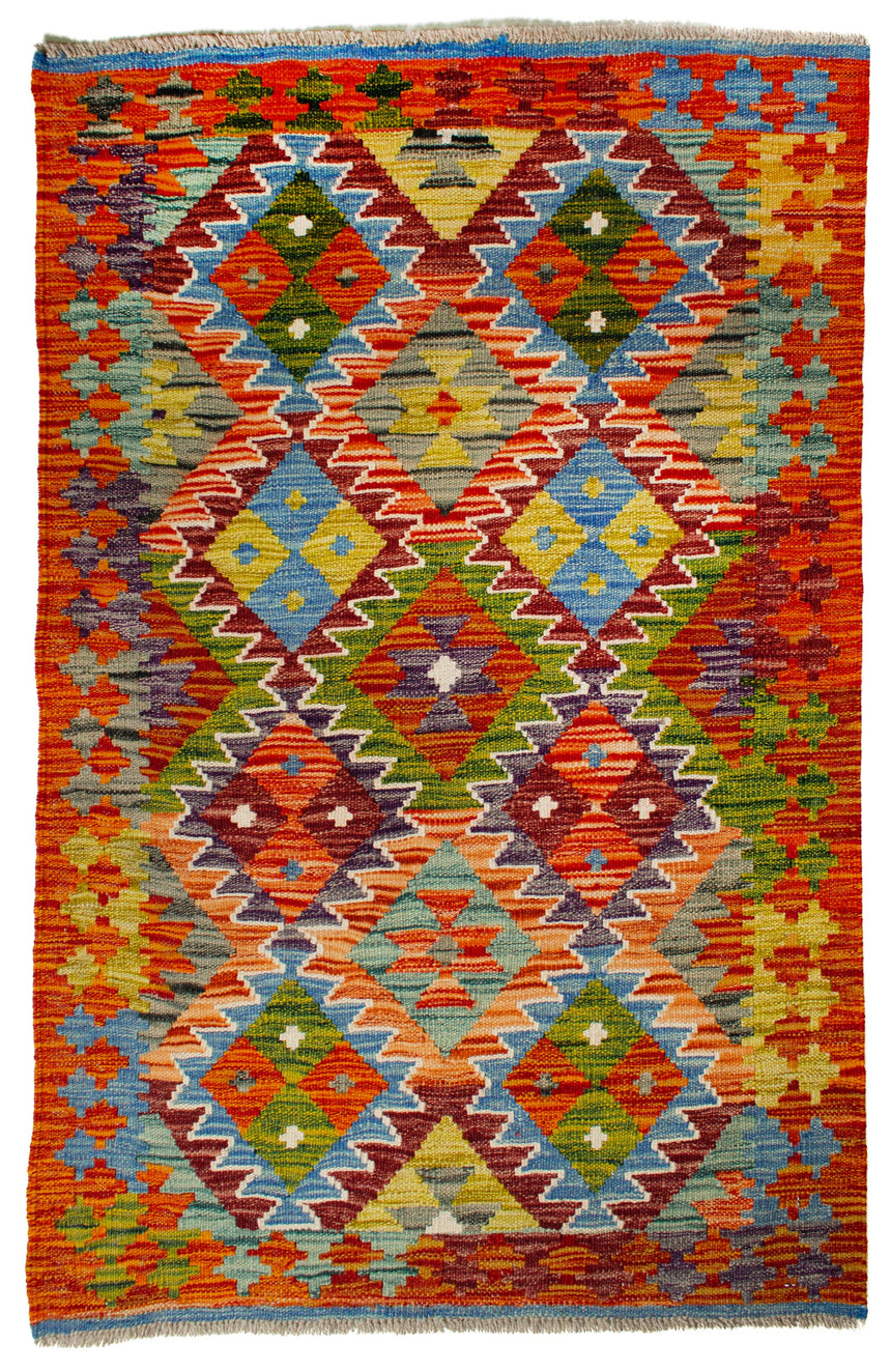 Kilim afegão | 123x79cm 