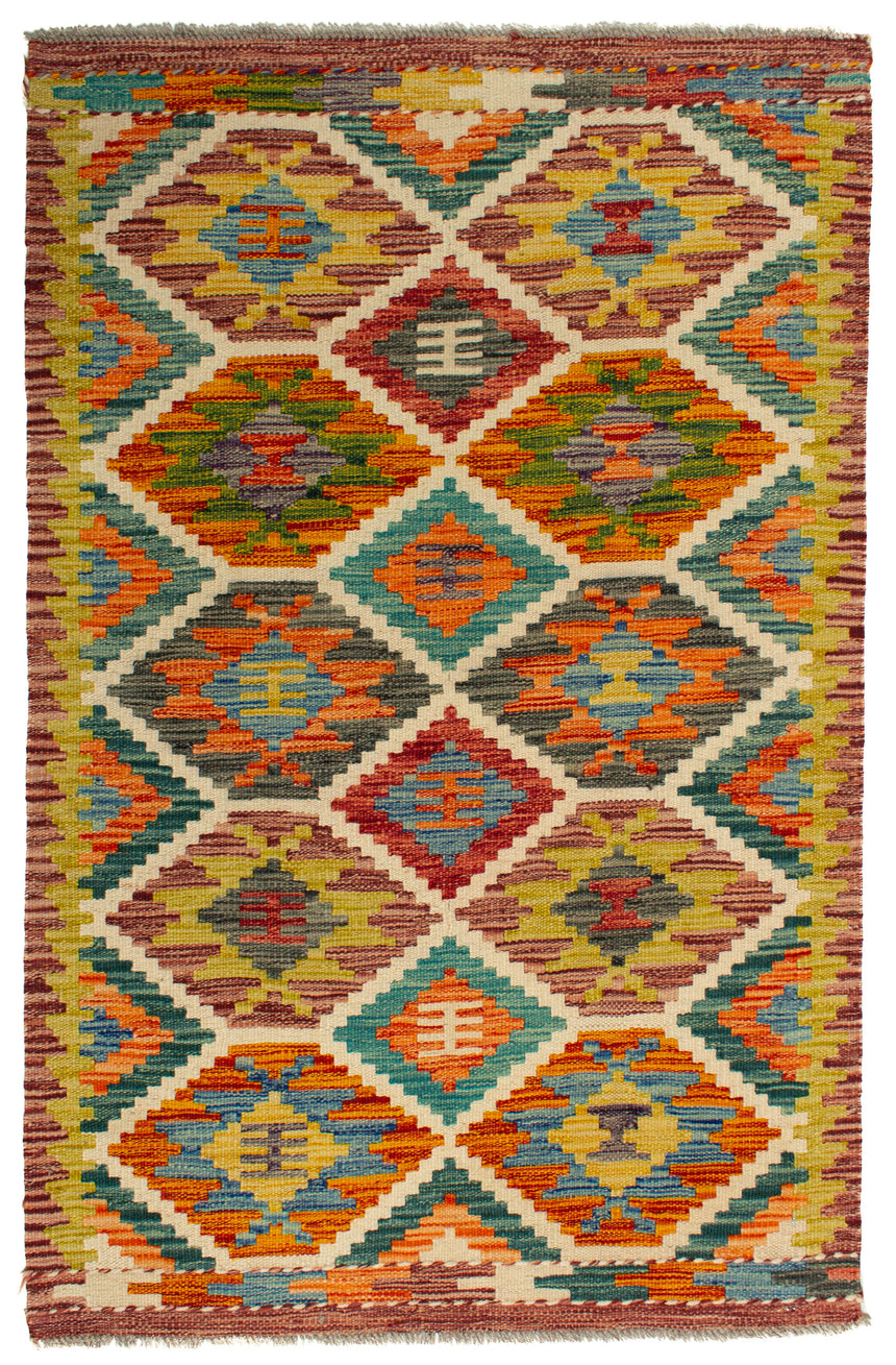 Kilim afegão | 121x82cm 
