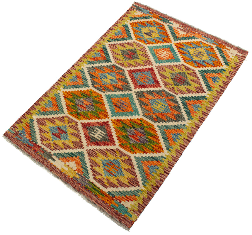 Kilim afegão | 121x82cm 