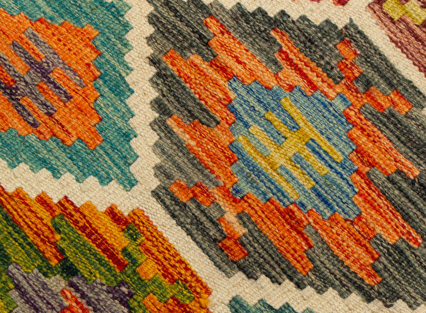 Kilim afegão | 121x82cm 