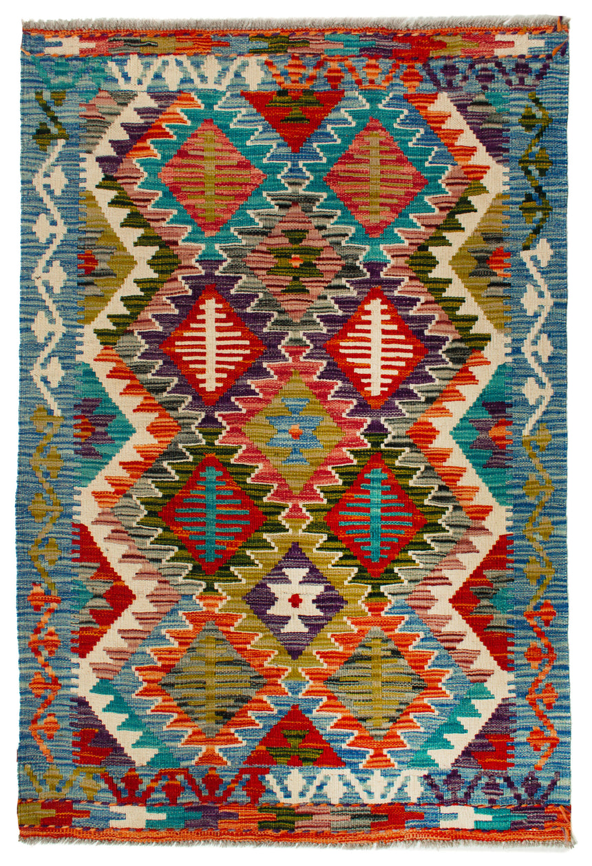 Kilim afegão | 130x85cm 