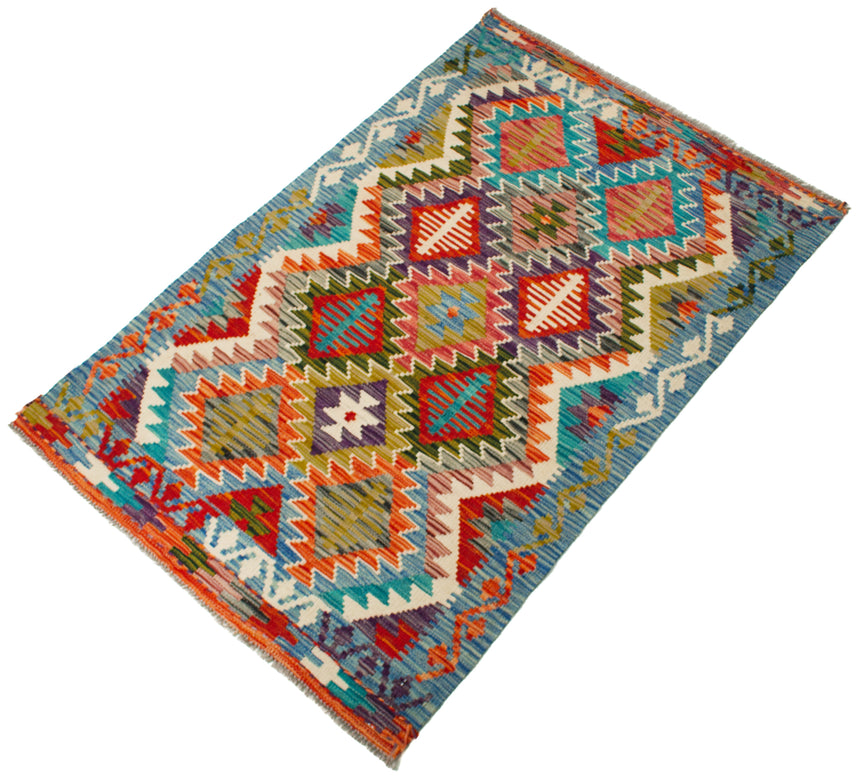 Kilim afegão | 130x85cm 