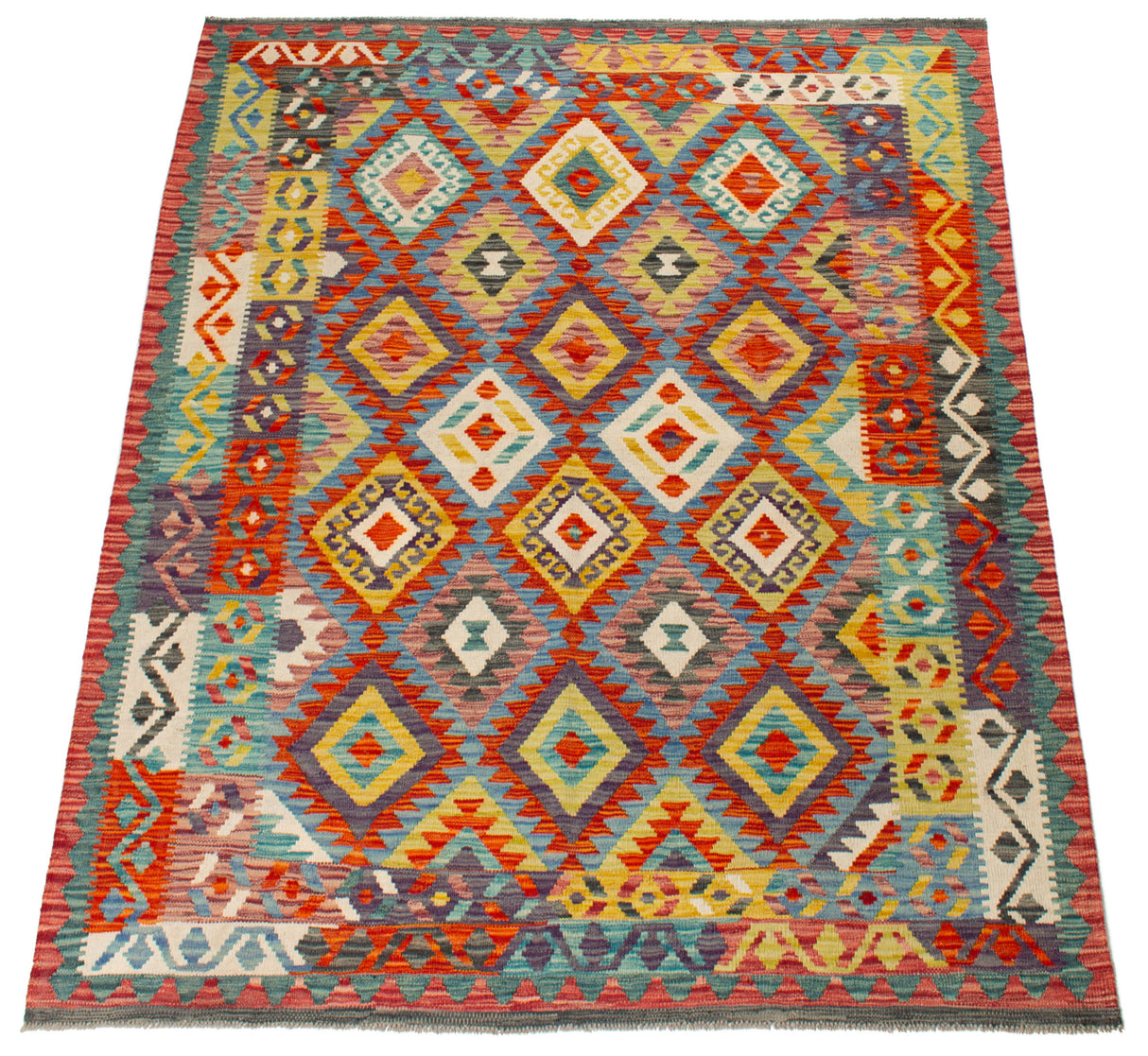 Kilim Afgano | 199 x 159 cm