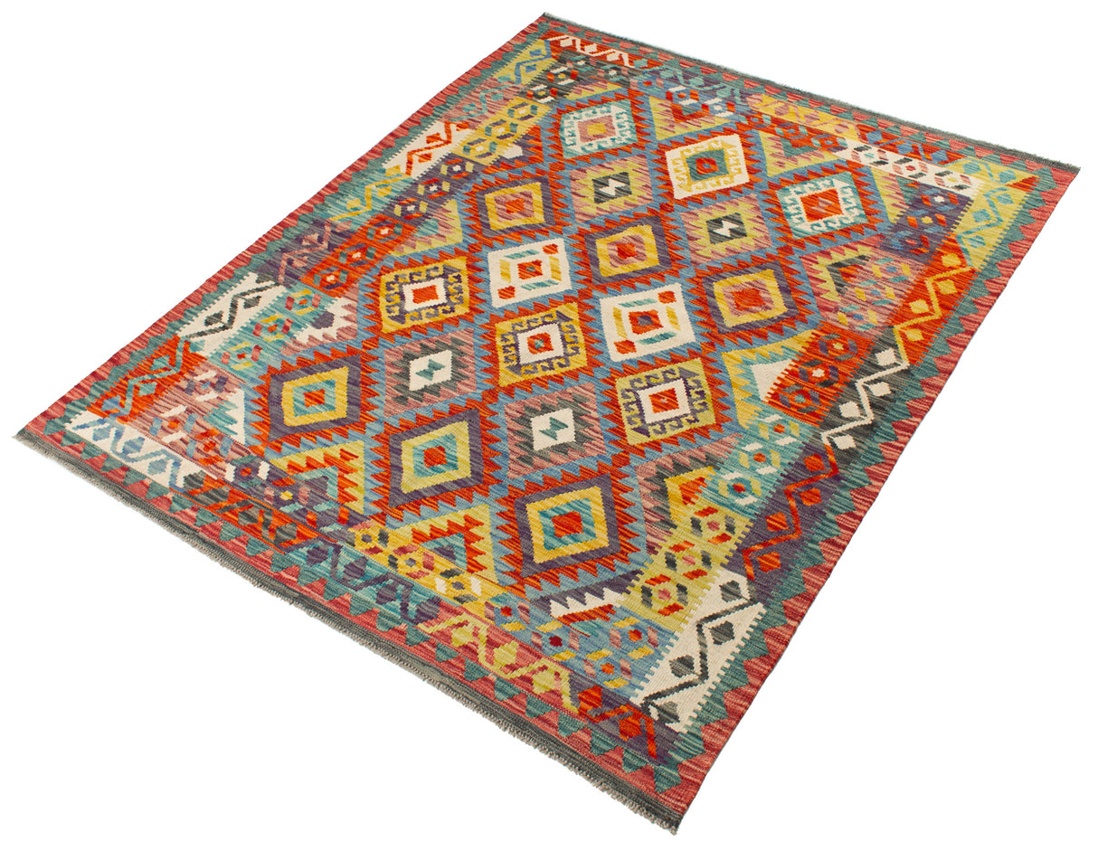 Kilim Afgano | 199 x 159 cm