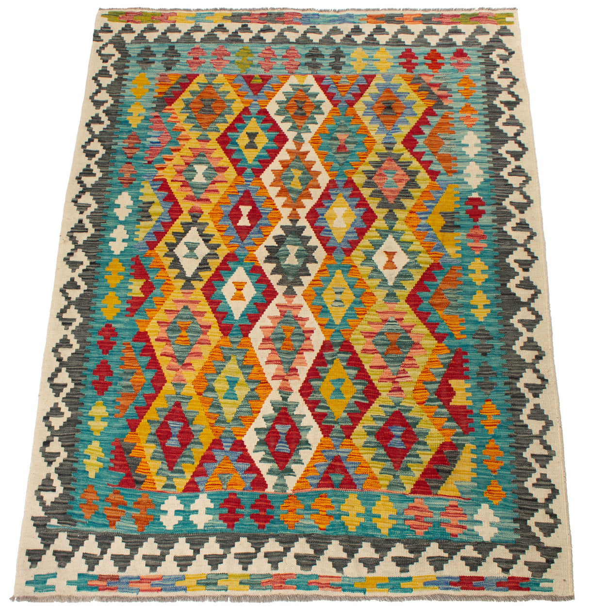 Kilim Afgano | 199 x 156 cm