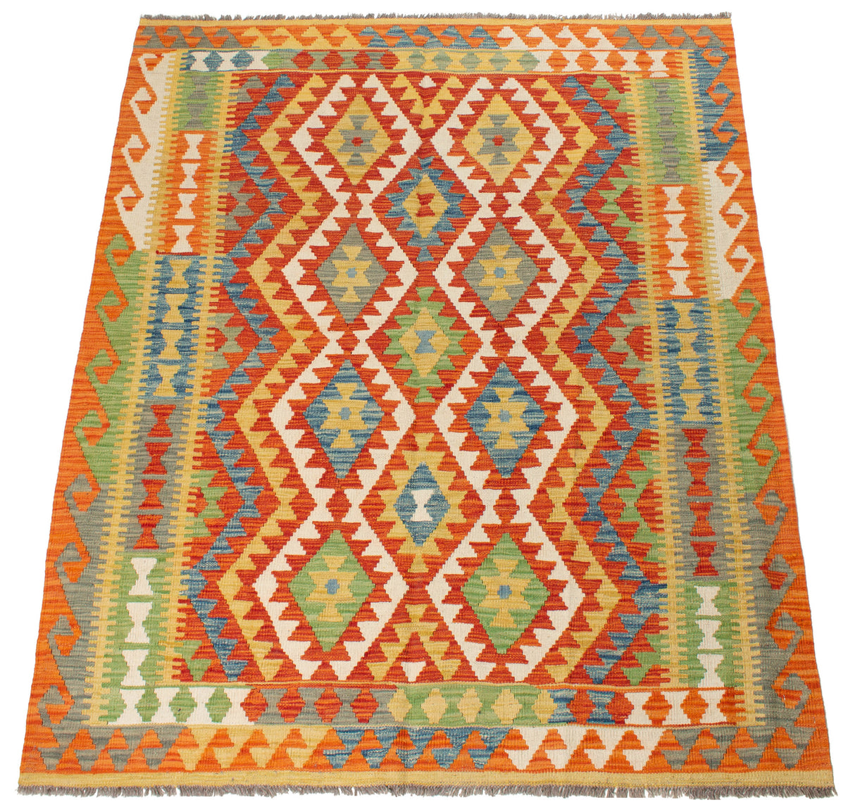 Kilim afegão | 197x160cm 