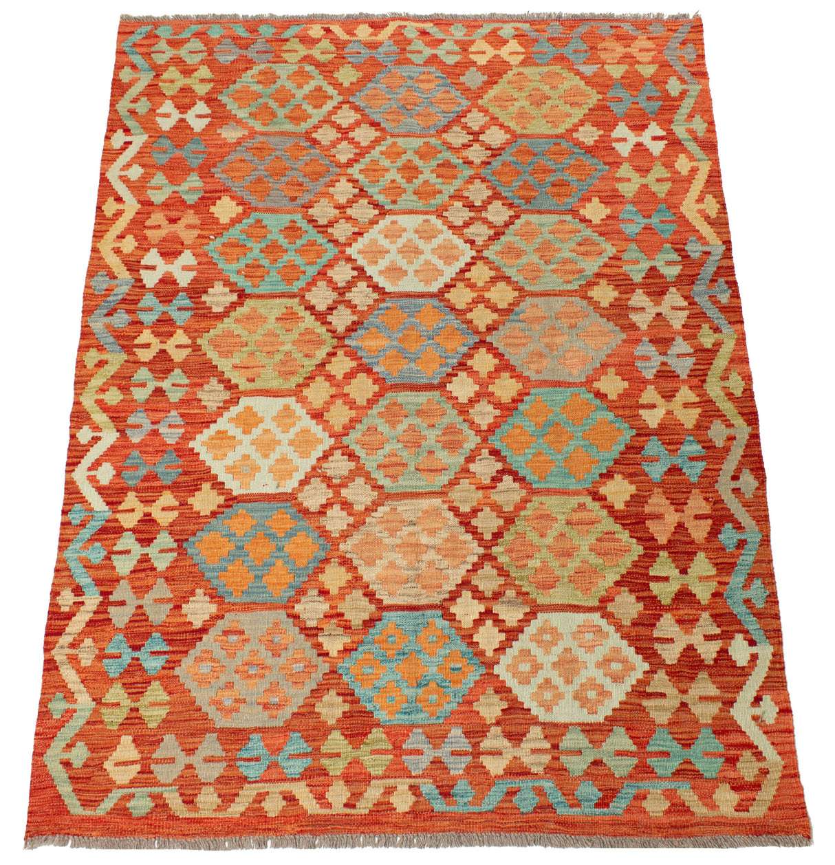 Kilim Afgano | 198 x 149 cm